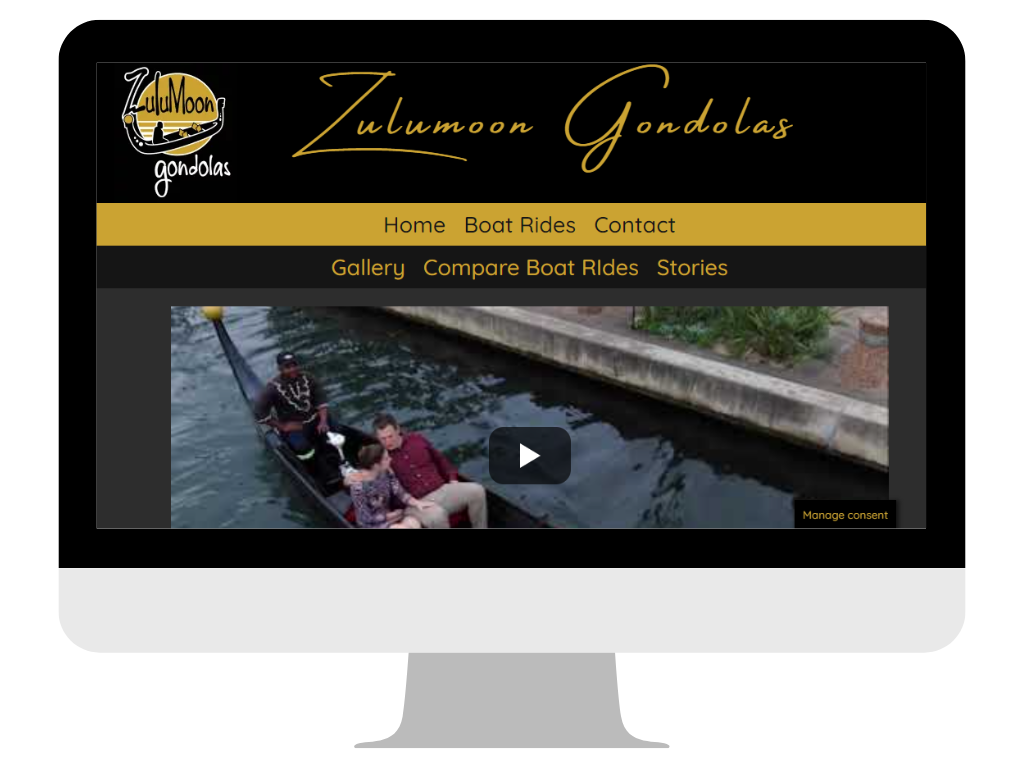 Gondolas Website by Pink Frog