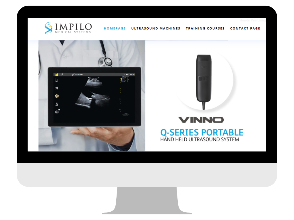 Impilo Medical Systems Website by Pink Frog