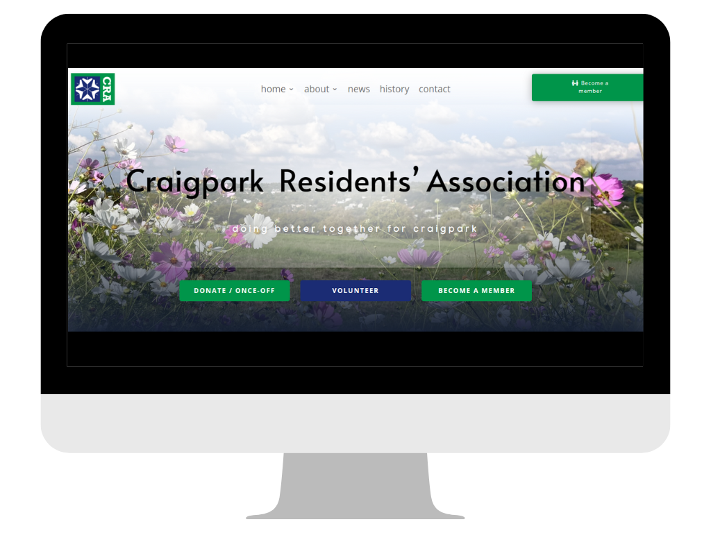 CRA Website by Pink Frog