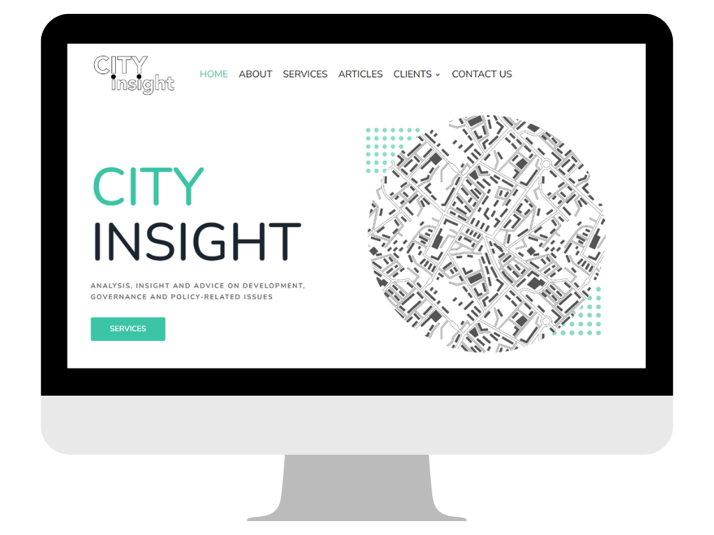 City Insight Website by Pinkfrog